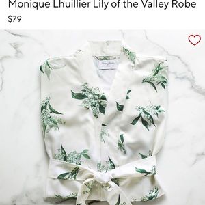 Monique Lhuillier/Pottery Barn Lily of the Valley Robe